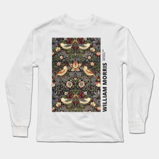 William Morris - Strawberry Thief Long Sleeve T-Shirt